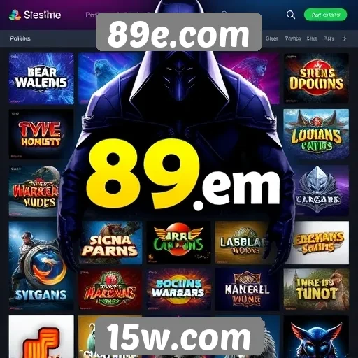 Análise da diversidade de jogos em 89e.com